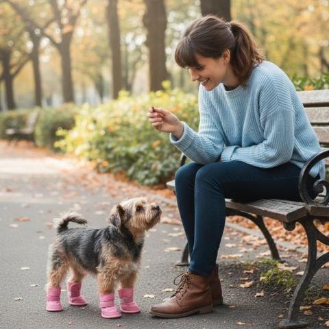 Chaussure pour Chien confortable et ajustable