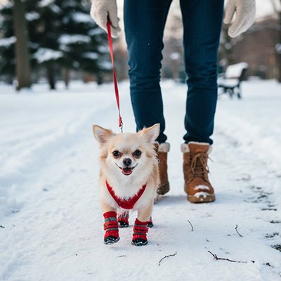 Chaussure pour Chien protection contre le froid