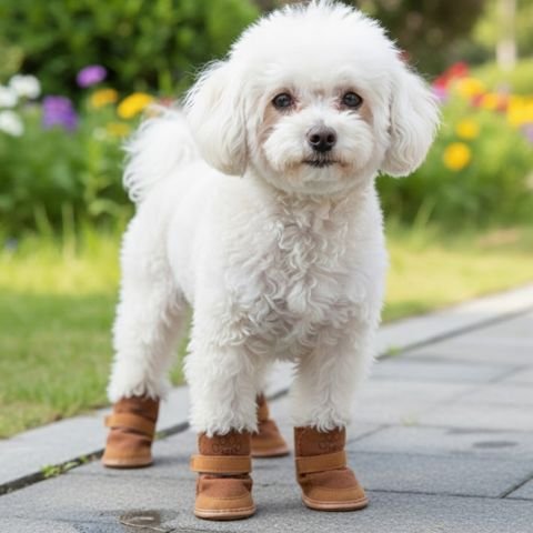 Chaussure pour Chien rembourré pour le froid
