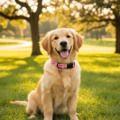 Collier chiot résistant et durable 