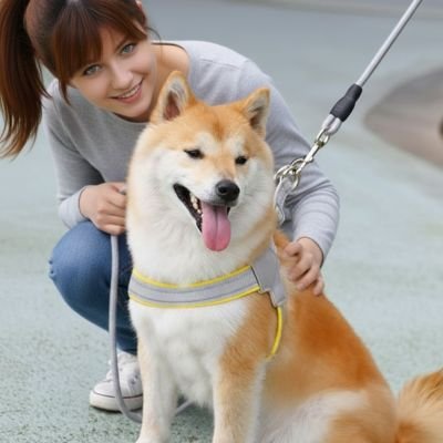 Harnais chien anti échappement