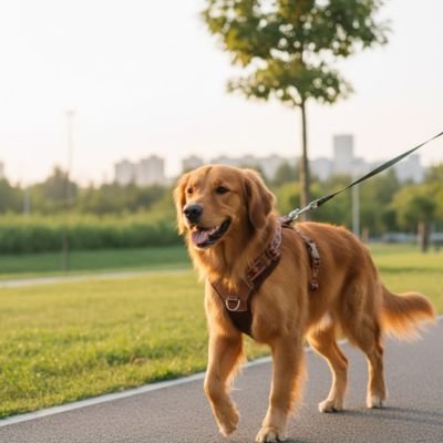 Harnais chien avec deux points d'attache