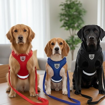 Harnais chien avec sangles ajustables