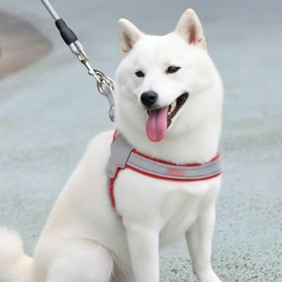 Harnais chien refléchissant
