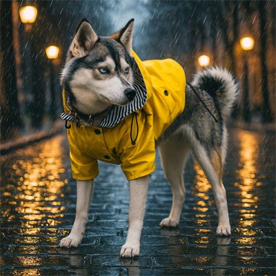 Imperméable pour chien​ léger