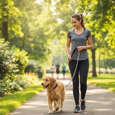 Laisse pour chien en métal toutes races