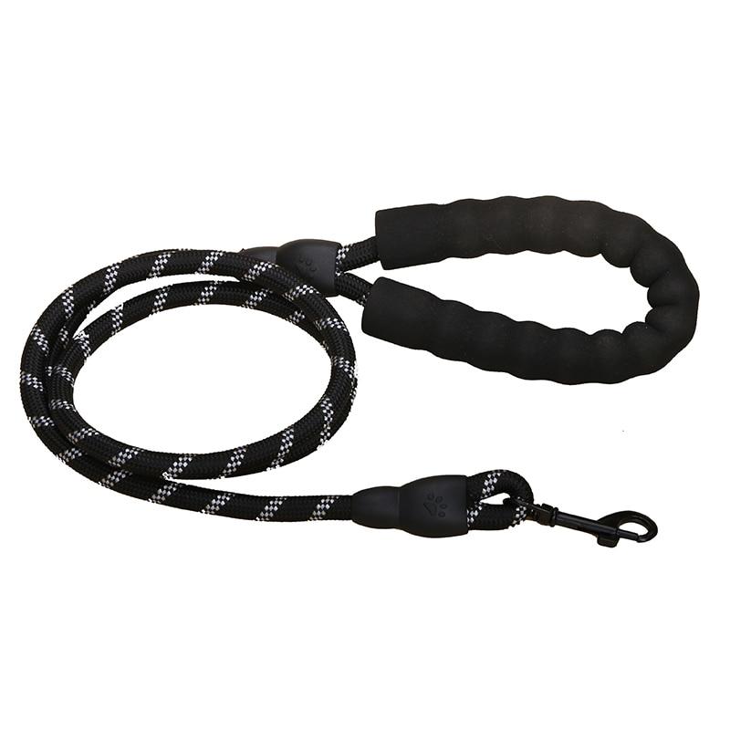Laisse pour chien noir