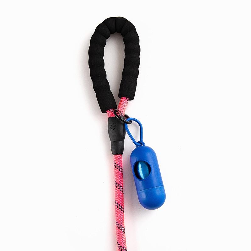 Laisse pour chien rose